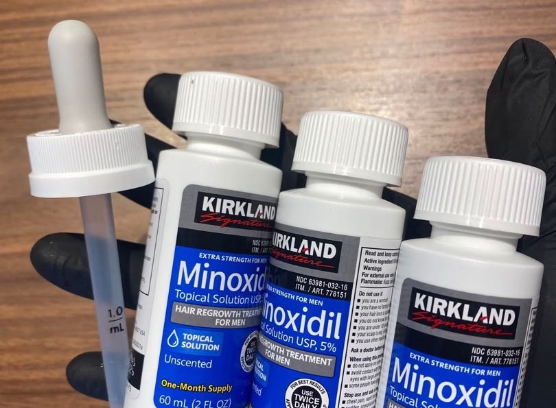 قارورة Minoxidil 5% Kirkland الأصلية